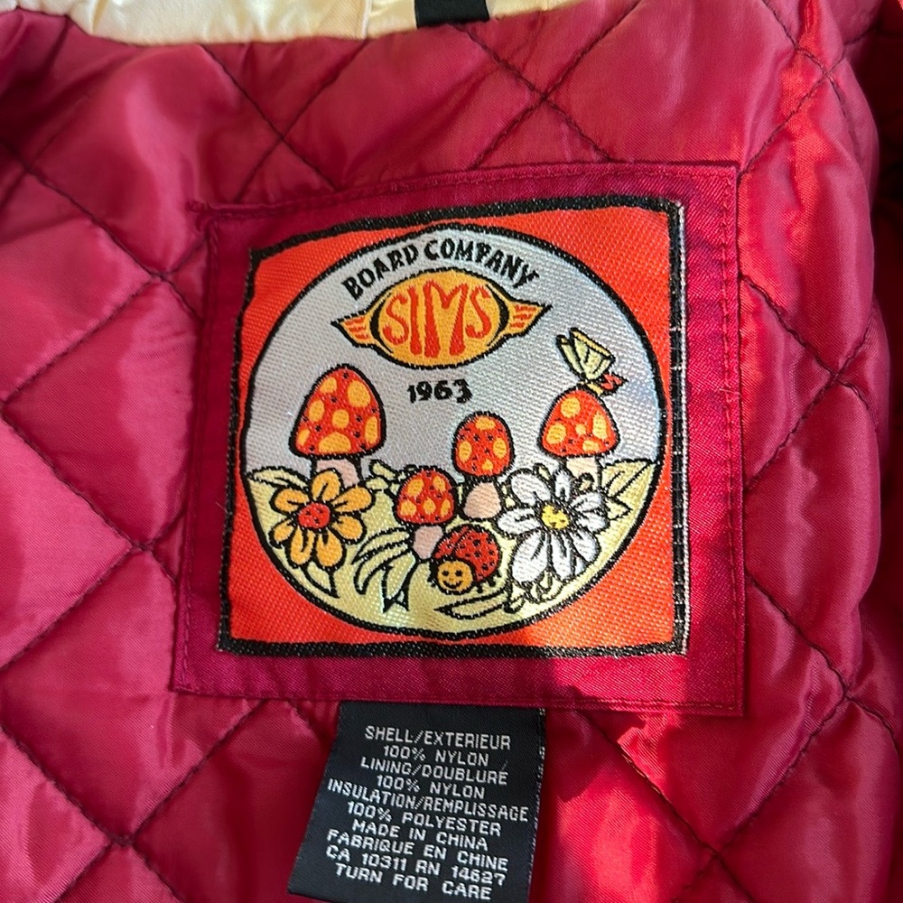 SIMS board company 1963 removable sleeve woman’s small coat